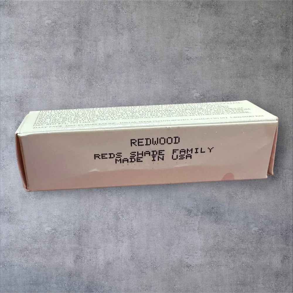 Rare Mary Kay High Profile Creme Lipstick Redwood 5969 Reds New In Box .13oz USA